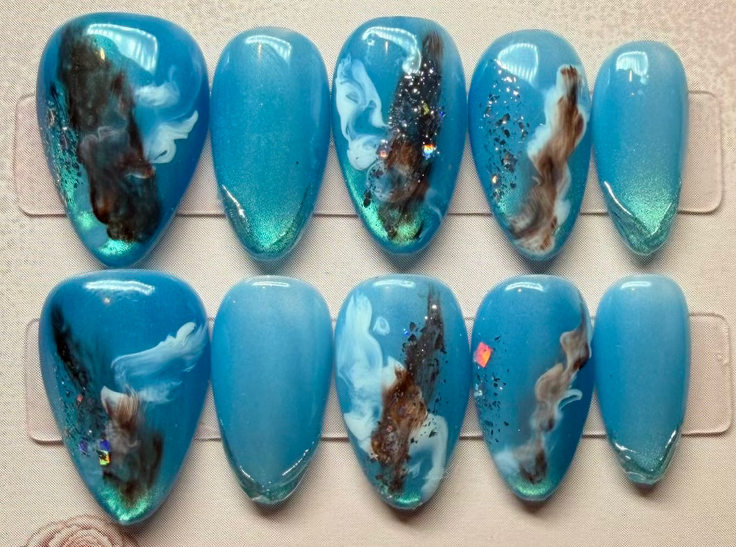 Teal Marble